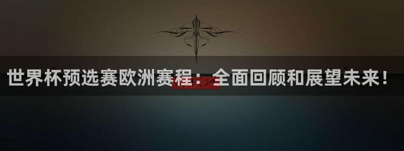 2026 世界杯:世界杯预选赛欧洲赛程:全面回顾和展望未来!